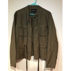 Army green jacket